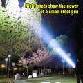 Mini Portable Flashlight Strong Light Rechargeable Super Bright Portable Lighting Long-range Home Tools.