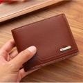 Pu Men'S Leather Wallet Versatile Large Capacity Multi Card Casual Men'S Wallet Material Short Men'S Wallet for Daily Use Travel Business Occasions Gift For Men Organizing Cards And Cash.