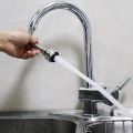 Kitchen Tap Shower Sprinkler Faucet for Sink – Water Tap Extender, Flexible Extension Hose for Rinsing Dishes, Filling Pots, Water Saving Adjustable Nozzle – 1pcs Convenient Sprayer Head.