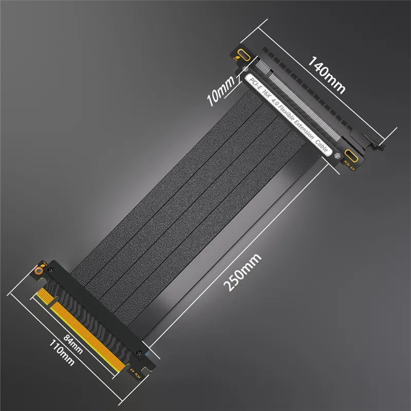 Rtx 4090 PCI-E Riser Cable, PCIe X16 High Speed Flexible