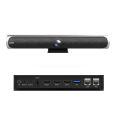 4k All in One 8 Mic Array USB Video Conference System Auto Face Tracking Webcam Web Camera with Microphone and Speaker. 