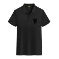 Summer Men's Manchester United Football Training Casual Polo Shirt Trendy and Versatile Breathable T-shirt. 