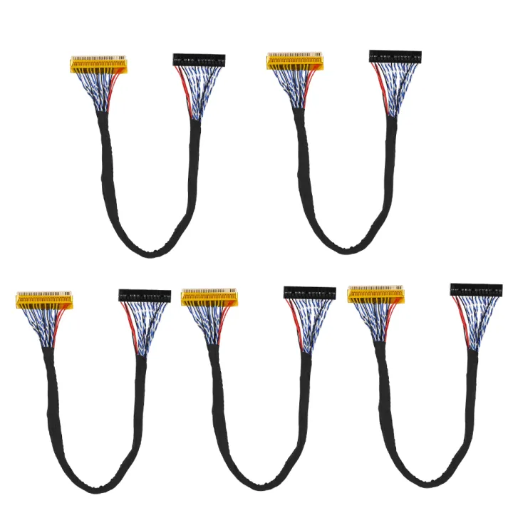 5PCS%2030Pin%20LVDS%20Cable%202%20Channel%208-Bit%20Support%201280x1024%20fpr%2017/19inch%20TFT%20LCD%20Panel%20-%20Image%203