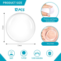 12 Pcs Door Stoppers Wall Protector Clear Door Knob Wall Protector for Walls Protects Wall Surface.