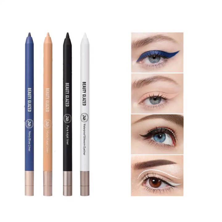 Beauty Glazed  Kajal - black-white-blue-green-brown-nude