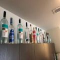 Glass Water Bottle, 1 Liter Capacity, High Quality, 1000ml Drinking Bottle.