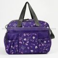 Travel Bag Large Capacity Simple Purple / Navy Blue / Black Travel Bag Nylon Hand Luggage 20".