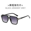 Square Steampunk Sunglasses Men 2024 Luxury Brand Designer Retro Sun Glasses For Male Fashion Metal Frame Eyewear Shades UV400.