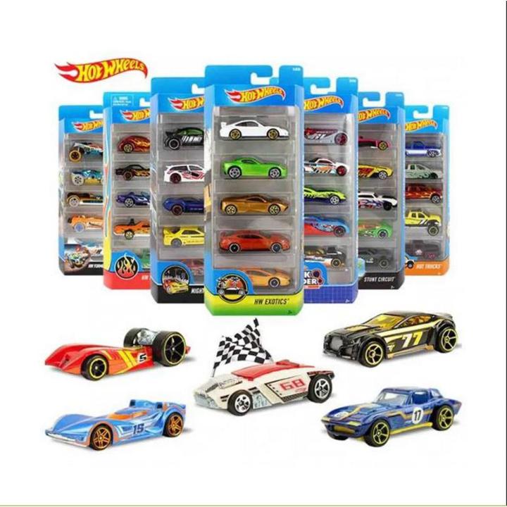 Hot Wheels 5 Car Gift Pack For Kids-1806 | Daraz.com.bd