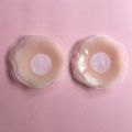 Women Bra Nipple Cover Bras Push Up Bra Nipple Stickers Bra Without Straps Invisible Female Adhesive Nipple Stickers-2pcs.