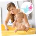 Cute Cartoon Rabbit Baby Bath Cup Kids Wash Hair Shower Shampoos Rinse Cup Multifunctional Sprinkler Baby Hair Bath Shampoos Rinse Bath Rinser with Handle. 