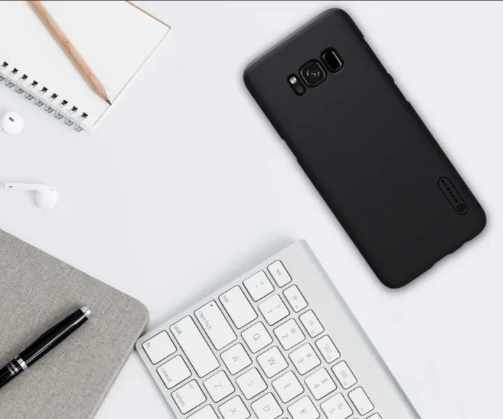 Nillkin%20%7B%20Galaxy%20S8%20%7D%20Super%20Frosted%20Shield%20Matte%20cover%20case%20for%20Samsung%20Galaxy%20S8%20SmartPhone%20Back%20Case%20-%20Black%20-%20Image%207
