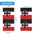 German Empire Flag Bandana Neck Gaiter Windproof Face Scarf Cover Women Men Iron Cross Flag Headwear Tube Balaclava Wearhouse. 