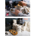 3Pcs Retro Tea Coffee Sugar Kitchen Storage Canisters Jars Pots Containers Tins. 