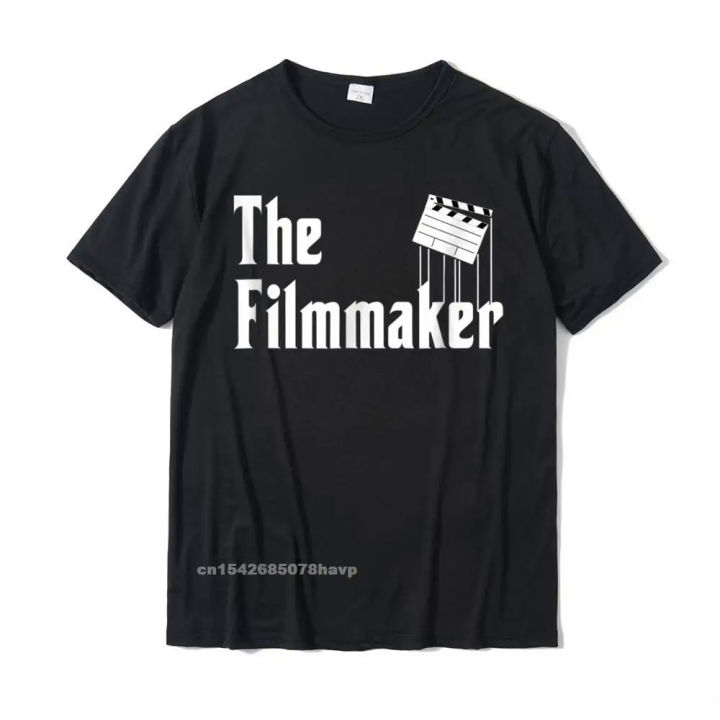 Filmmaker shirt funny film making movie director gift tee slim fit cool tops shirts fashionable cotton men T shirt