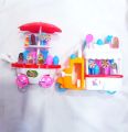 Toy playset Kids Play Set Mini Sweet Cart Ice Cream Car. 