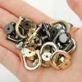 4Pcs D Ring Zinc alloy Bag Zipper Transform Buckles Accessories DIY Handbag Repair Kit Replace Chain Buckle Adjust Part Hardware.