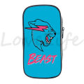 kids Mr Beast Pencil Case Student Pencil Box Zipper Pen Bag Lightning Stationery Bags boys girls School Supplies Makeup Box. 