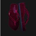 Ladies Fashion Flip Flop Sandal Women's Summer Comfortable Casual Slip-On Shoes Soft Leather Outer Material.