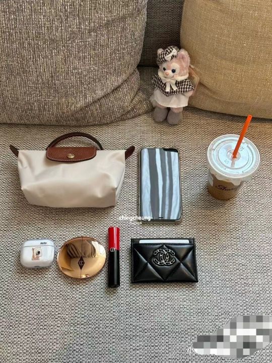 Longchamps%20bagminiDumpling%20Bag%20Leather%20Women's%20Bag2023New%20Hand-Carrying%20Bag%20Mini%20Hand-Holding%20Crossbody%20Cosmetic%20Bag%20-%20Image%206