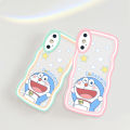 Linemond Doraemon Soft Silicone Case for OPPO A57 2016 2022 A57 5G A57E A57S A59 A5S A7 A71 A72 A74 A76 A77 A77S A78 A7N A7X A8 A83 A9 2019 A92 A93 2020 A94 A95 A96 A9X Cover,for girl gift. 