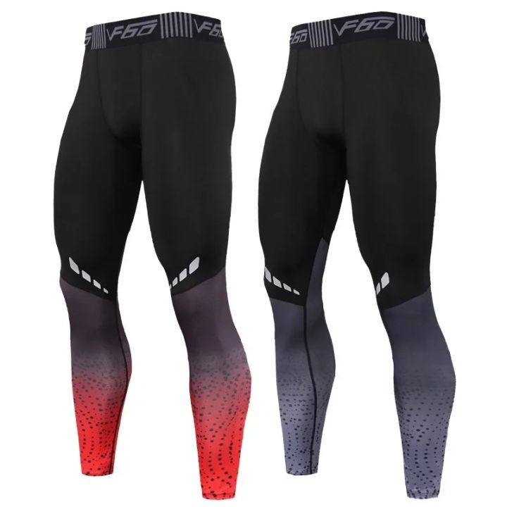 【Must-Have Accessories】 Mens Compression Pants Quick Dry Fit Sportswear Running Tights Men Legging Fitness Training Jogging Pants Sport Gym Leggings