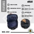 Water Resistant AH301 Travel Fashion Backpack (Black). 