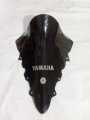 Motorcycle Windshield Windscreen for Yamaha R15 v2 dark smoke. 