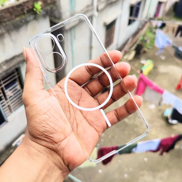 For%20Xiaomi%20Redmi%20Turbo%204%20/%20Poco%20X7%20Pro%20Anti%20Yellow%20Magsafe%20Magnetic%20Wireless%20Phone%20Charger%20Unique%20Case%20Clear%20Hard%20Transparent%20Barley%20Phone%20Back%20Cover%20-%20Image%204