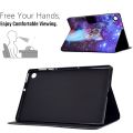 For Samsung Galaxy Tab A8 10.5 2021 Electric Pressed TPU Leather Tablet Case. 