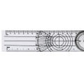 Measuring Tool 360 Degree Rotation Professional Angle Medical Spinal Ruler Goniometer Protractors Multifunction Goniometer.