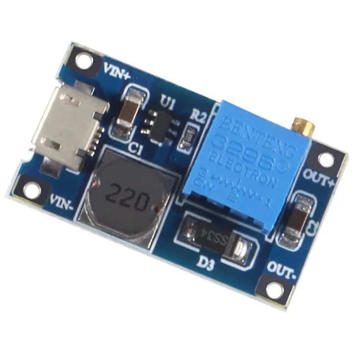 5Pcs%202A%20DC-DC%20MT3608%20Step%20Up%20Boost%20Module%20with%20Micro-USB,%20Step%20Up%20Boost%20Converter%20Power%20Supply%20Voltage%20Regulator%20-%20Image%204