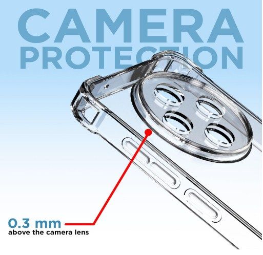 HYPER%C2%AE%20Back%20Case%20Cover%20for%20iQOO%20Z10%205G%20(Bumper%20Flexible%20Shockproof%20Camera%20Protection%20Cushioned%20Edges%20Crystal%20Clear%20Mobile%20Cover)%20-%20Image%202