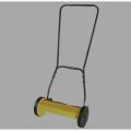 Manual lawn mower small size. 