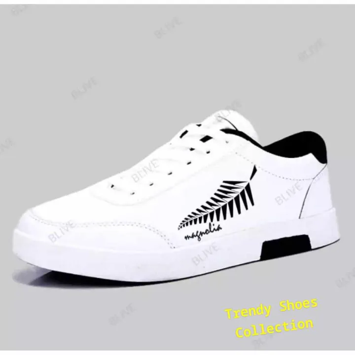Sneakers Men White Running Shoes - Image 2