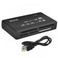 【Free Returns】 Card Reader USB TF Memory Card Reader Data Transmission All In One Card Reader TF CF Mini SD MS XD.