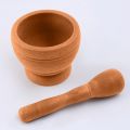 Resin Mortar Pestle Set Grind Herbs Spices Grains Pepper Mixing Grinding Crusher Bowl Kitchen Tools Household Masher-Style 2. 