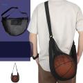 Basketball Carry Bag Mesh Pockets Ball Holder Organizer Waterproof Ball Bags Mesh Ball Carrier for Practice Training Outdoor Sports Women Men.