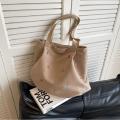 Embroidered Tote Bag Durable Portable Canvas Shoulder Bag Large Capacity Fashion Storage Bag for Casual Grocery Shopping Book Carrying Women Accessory Pouch. 