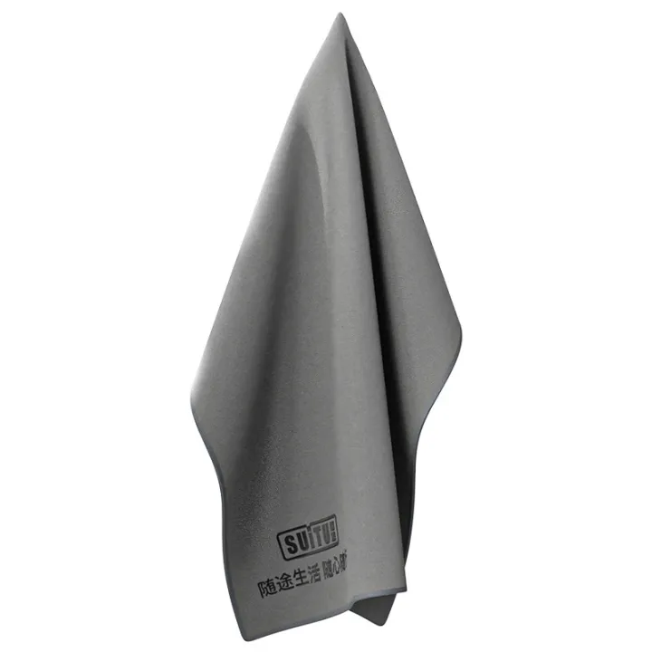 (New)SUITU%20ST-9000%202pcs%20Double%20Suede%20Car%20Cleaning%20Towel%20Dry%20Washing%20Cloth,%20Size:%2030x40cm%20-%20Image%202