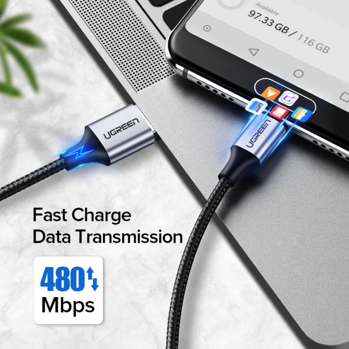 %E3%80%90FUPANG%E3%80%91Ugreen%20USB%20type%20C%20cable%201m%20nylon%20braided%20USB%20A%20to%20USB%20C%20fast%20charger%20compatible%20with%20iPad%20Mini%206%20Samsung%20Galaxy%20S21%20S20%20Z%20flip%203%20Z%20fold%20note%2020%20LG%20V60%20GoPro%20Hero%20ps5%20remote%20controller%20switch%20panel%20-%20Image%205