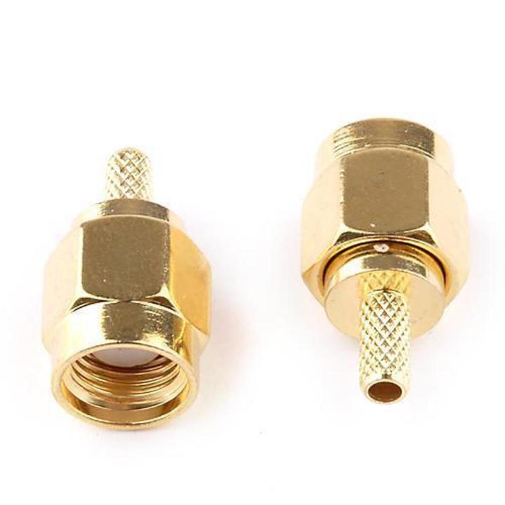 Kagni 10 connettori SMA maschio a femmina e strumento di crimpatura coassiale per cavo di
