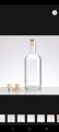 1 Pcs Style Glass Bottle For Drinking Water 1000ml. 