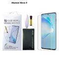 For Huawei Nova 9 (A+ GRADE) Premium UV Tempered Glass Screen Protector Curved with Liquid Glue and UV Light -Transparent Clear. 