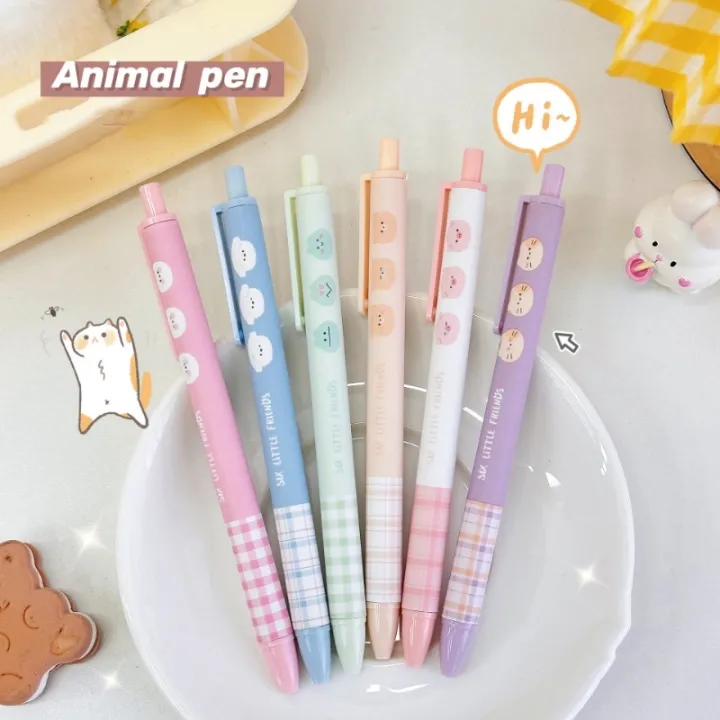 Cute%20Kawaii%20Animals%20Press%20Pen%20Six%20Little%20Friends%200.5mm%20Black%20Ink%20Gel%20Pens%20School%20Office%20Supply%20Student%20Student%20Stationery%20-%20Image%204