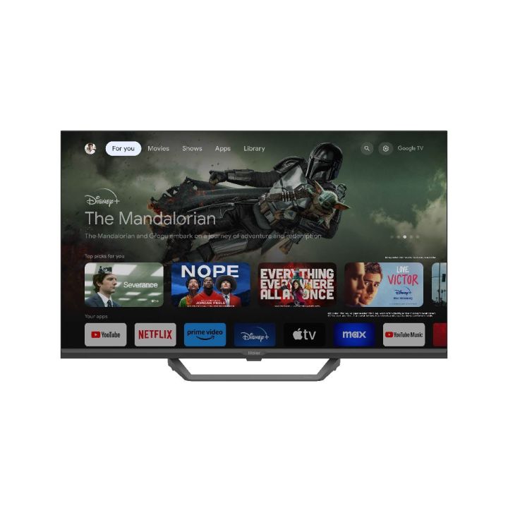 HAIER%2043"%20Smart%20Outstanding%20Visuals%20with%204K%20QLED%20HDR10%20Supported%20Google%20TV%20With%20Free%20Delivery%20and%20Official%20Warranty%20%7C%20H43S80EUX%20-%20Image%203