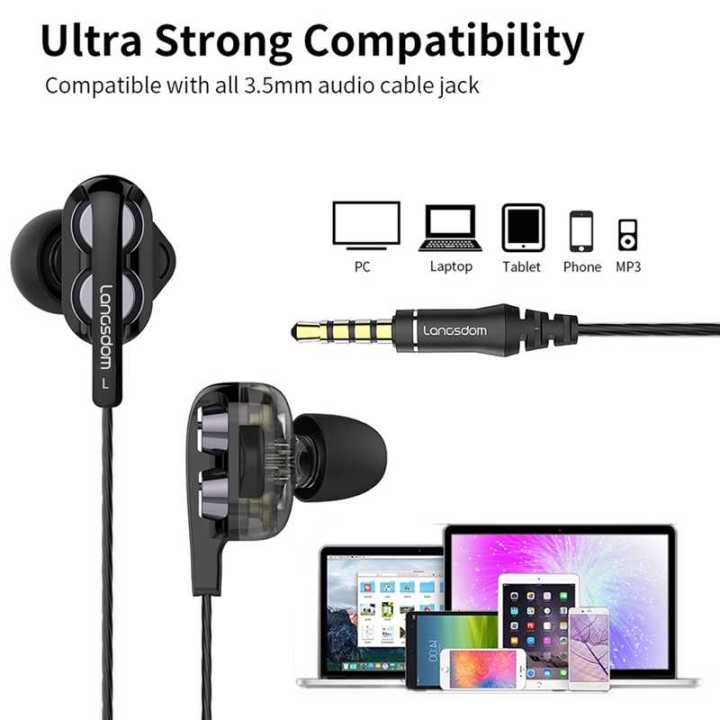 Dual%20Drivers%20Earphones%20Headphones%20With%20Mic%20And%20Volume%20Control%203.5mm%20Audio%20Jack%20Headset%20For%20IOS%20Android%20(gift)%20-%20Image%202