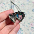 Picture Photo Small Love Heart Locket Necklace Kids Girls/Women Jewelry Gift.