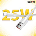 25W Fast Charging Cable – Standard USB Cable for Android & Smart Phones. 