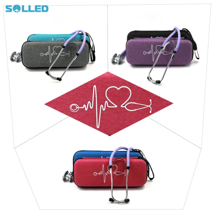 Travel%20Carrying%20Case%20Portable%20Stethoscope%20Storage%20Box%20Mesh%20Bag%20Compatible%20For%20Littmann%20Cardiology%20Iii%20Stethoscope%20-%20Image%206